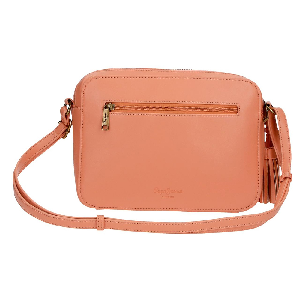 Ženska torba sa dve pregrade Pepe Jeans Naiara apricot 70953 - detalj