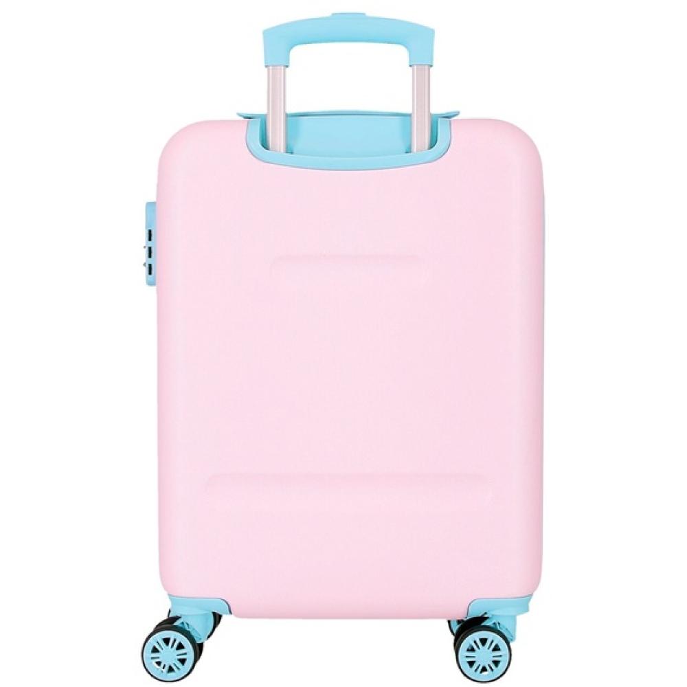 Dečji kofer 55cm Roll Road Happy Pets Owl pink 49911 - detalj