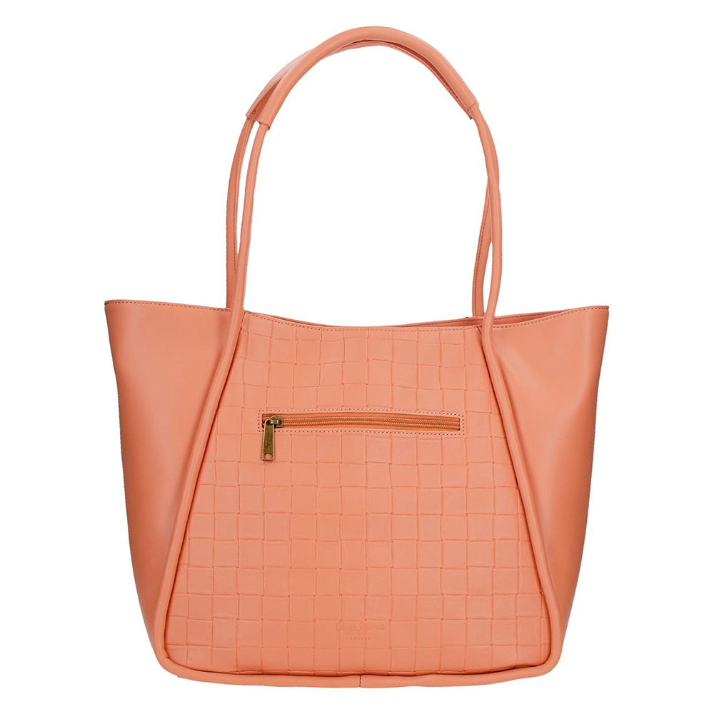 Velika ženska tašna Pepe Jeans Naiara apricot 70975 - detalj