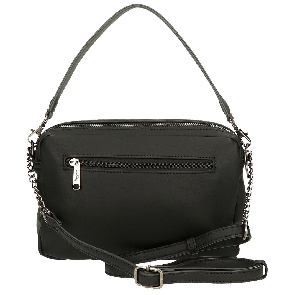 Pepe Jeans Ženska torba sa dva odeljka Piere black 71953 - detalj