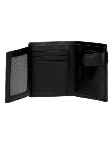 Muški kožni novčanik Pepe Jeans Hudson black 73312 - detalj