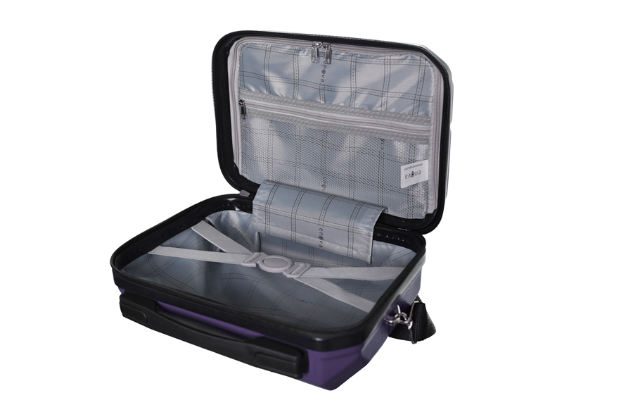 ABS neseser Kofer za šminku Enova Capri purple 524260 - detalj