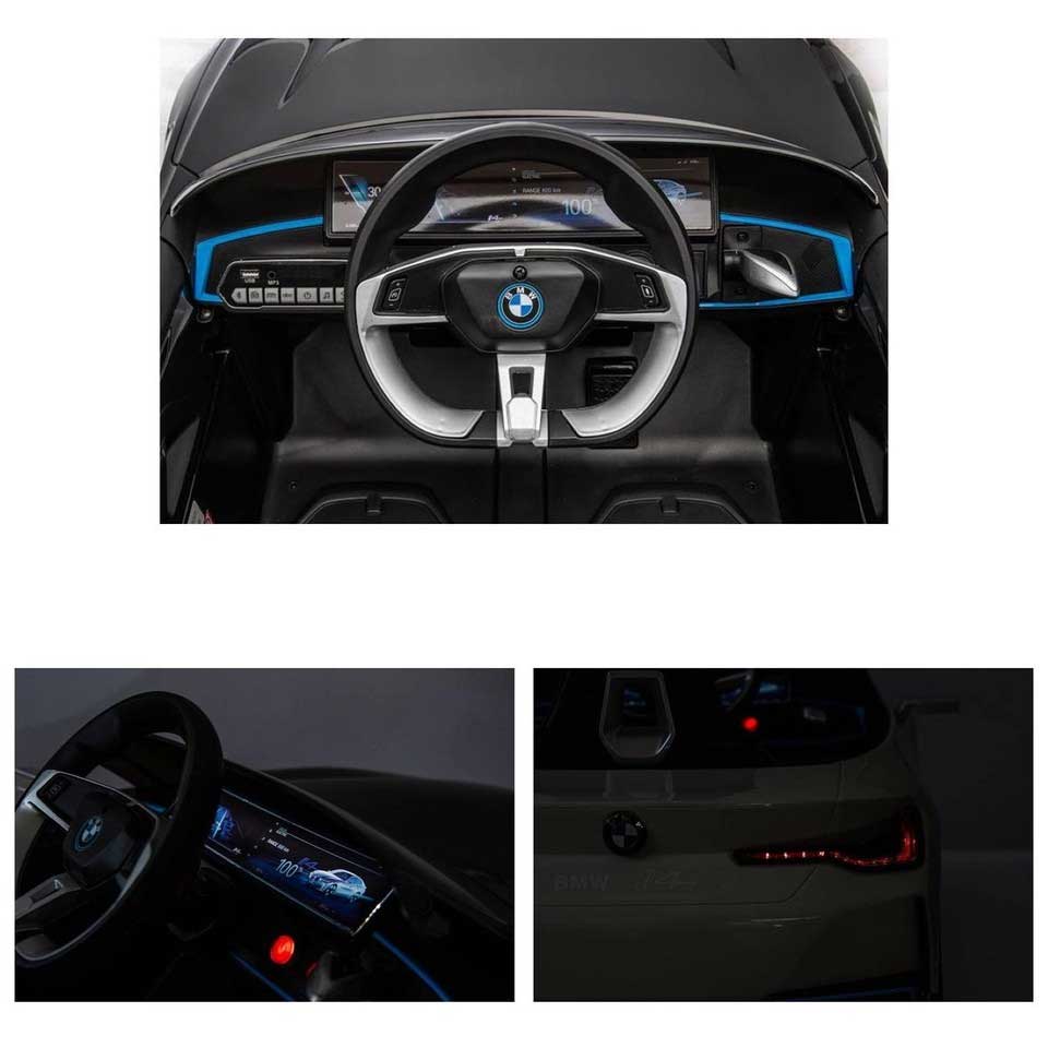 Dečiji automobil na baterije BMW i4 Sa daljinskim upravljačem Crni - detalj