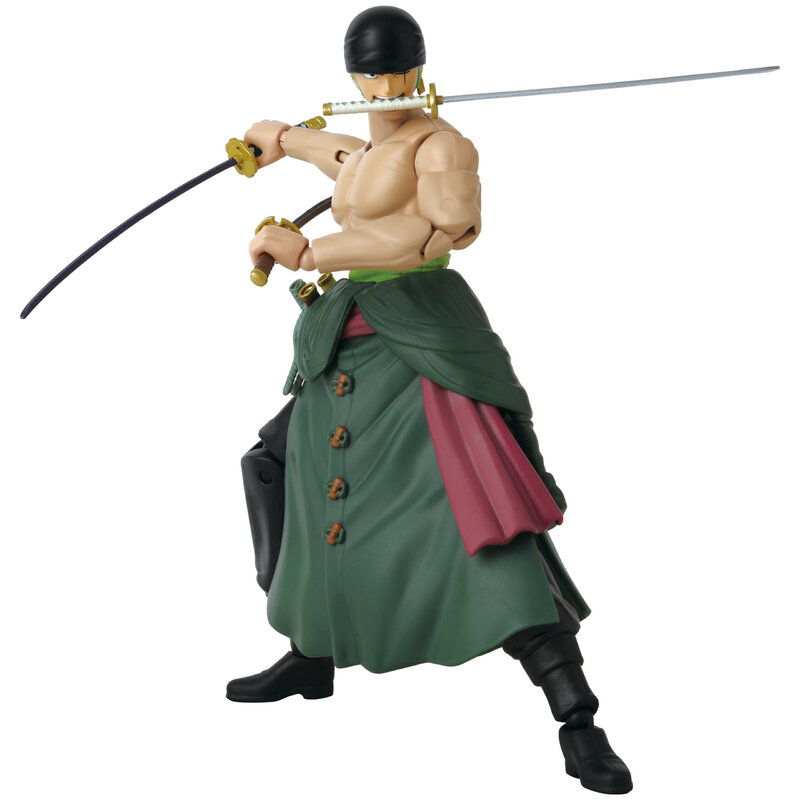 One Piece AH Roronoa Zoro Three Sword figura - detalj