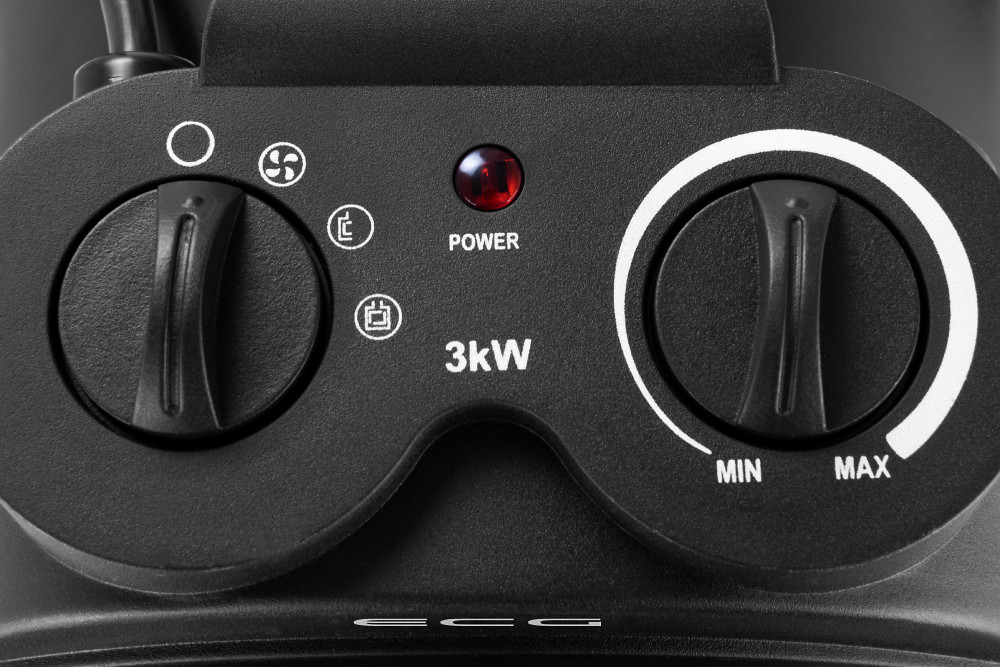 Kalorifer Ventilator vrućeg vazduha ECG HH 3010 - detalj