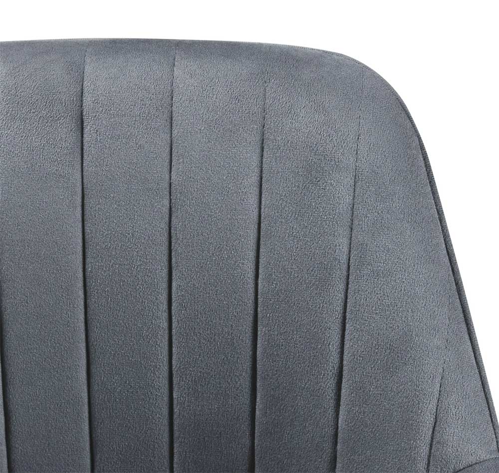 Elegantna trpezarijska stolica Izis Siva - detalj