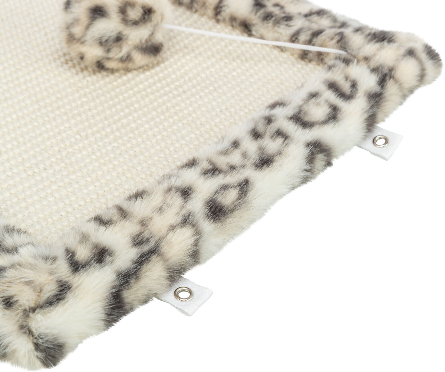 Prostirka grebalica za mačke 55cm sa lopticom Leo beige TRIXIE 48170 - detalj