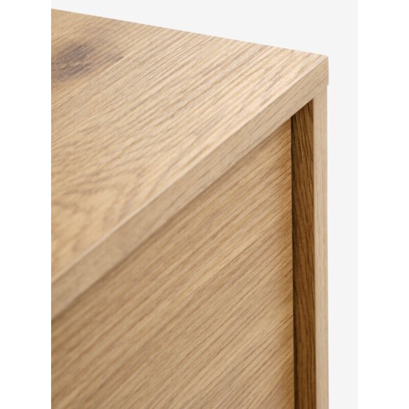 Komoda TRANUM 3+3 fioke, topao hrast - detalj