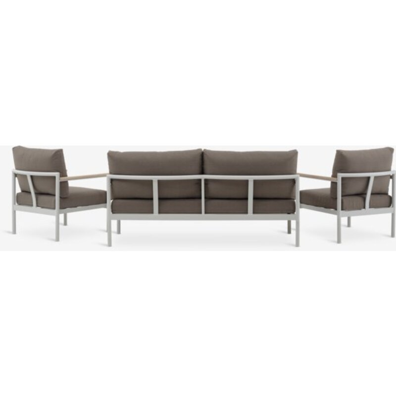 Lounge garnitura ODDESUND za 4,5 osoba, bež - detalj