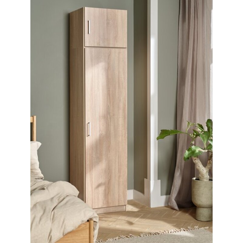 Ormar Fandrup 50x176 cm, 1 vrata, svetao hrast - detalj