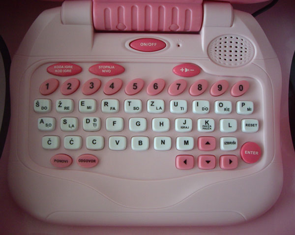 Hello Kitty Lap Top - detalj