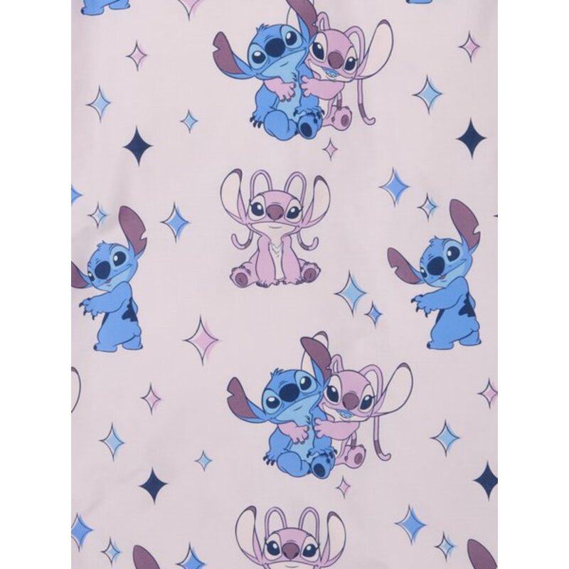 Dečija posteljina STITCH 140x200 roze Jastučnica i jorganska navlaka - detalj