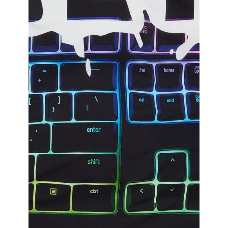 Dečija posteljina GAMER 140x200 crna Jastučnica i jorganska navlaka - detalj