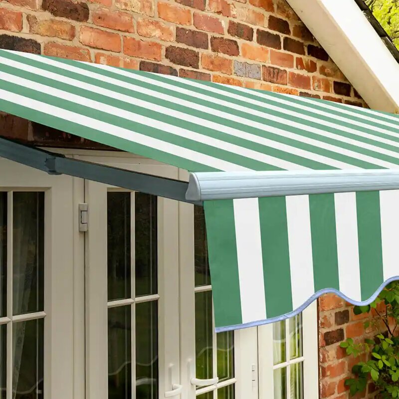 Baštenska tenda TH 3x2m, zeleno-bela - detalj
