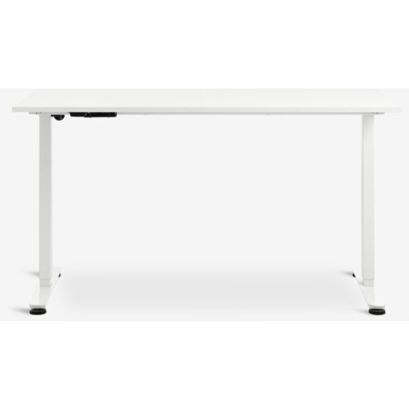 Radni sto sa podesivom visinom SVANEKE 70x140 cm, beli - detalj
