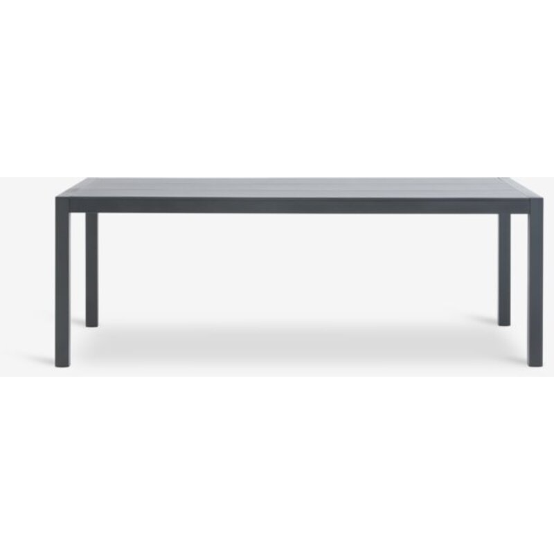HAGEN baštenski sto D214 + 4 MYSEN stolice, sivo, aluminijum/DURAWOOD® - detalj
