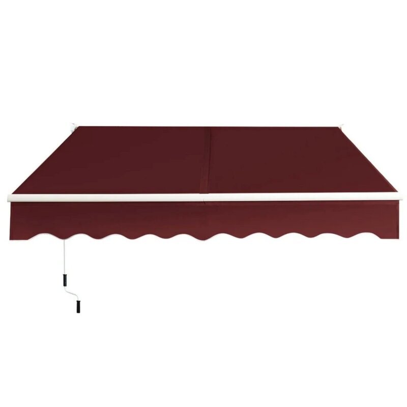 Zidna Tenda sa Podesivim Nagibom 245x200cm, Bordo Montelux Solara - detalj