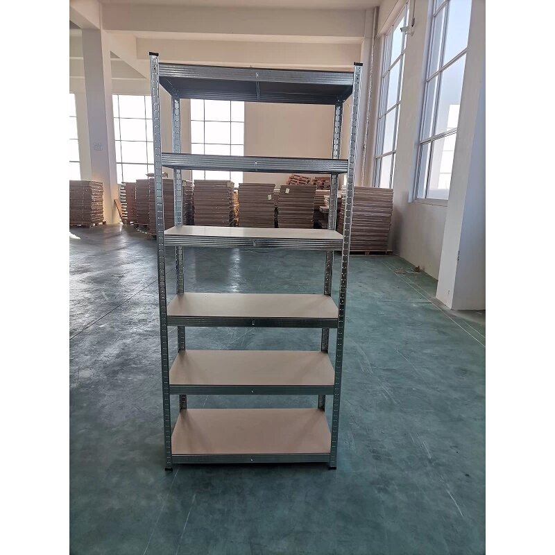 Metalna Montažna Polica 200x90x45cm, 6 Nivoa, Nosivost 175kg po Polici - detalj