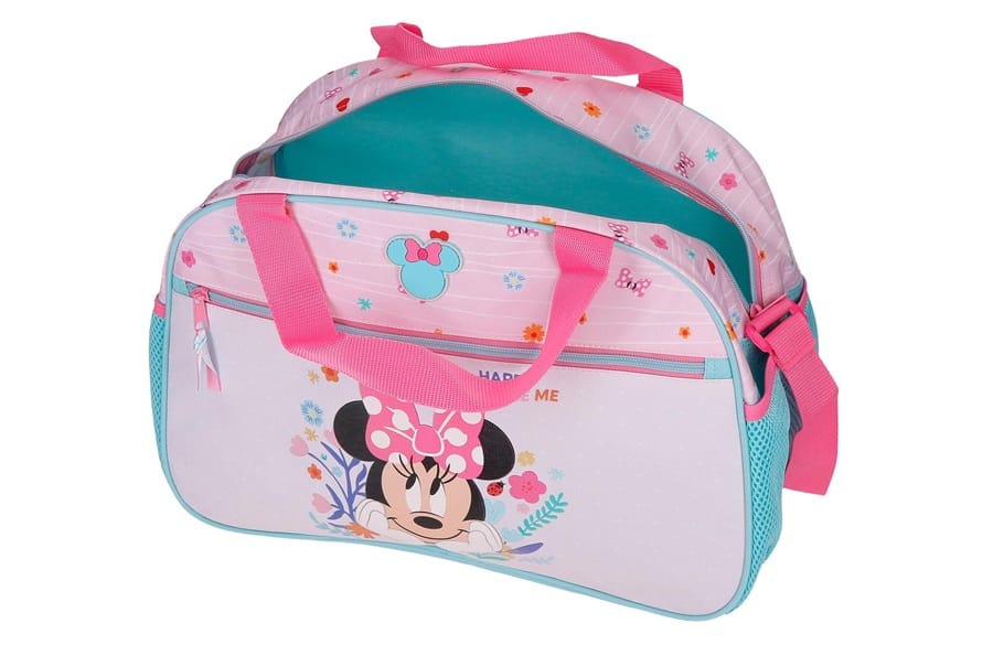 Dečija putna ili sportska torba Disney Minnie Happy To Be Me pink 43232 - detalj