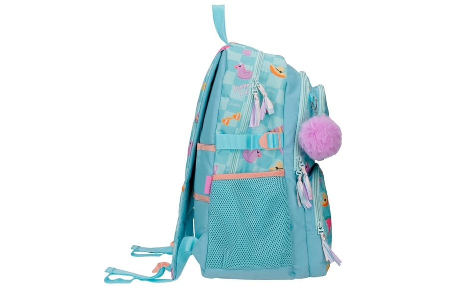 Ranac 45cm za školu Movom Freedom turquoise 32224 - detalj