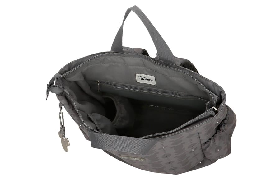 Ranac - torba za bebine stvari Disney Mickey Zenia grey 33722 - detalj