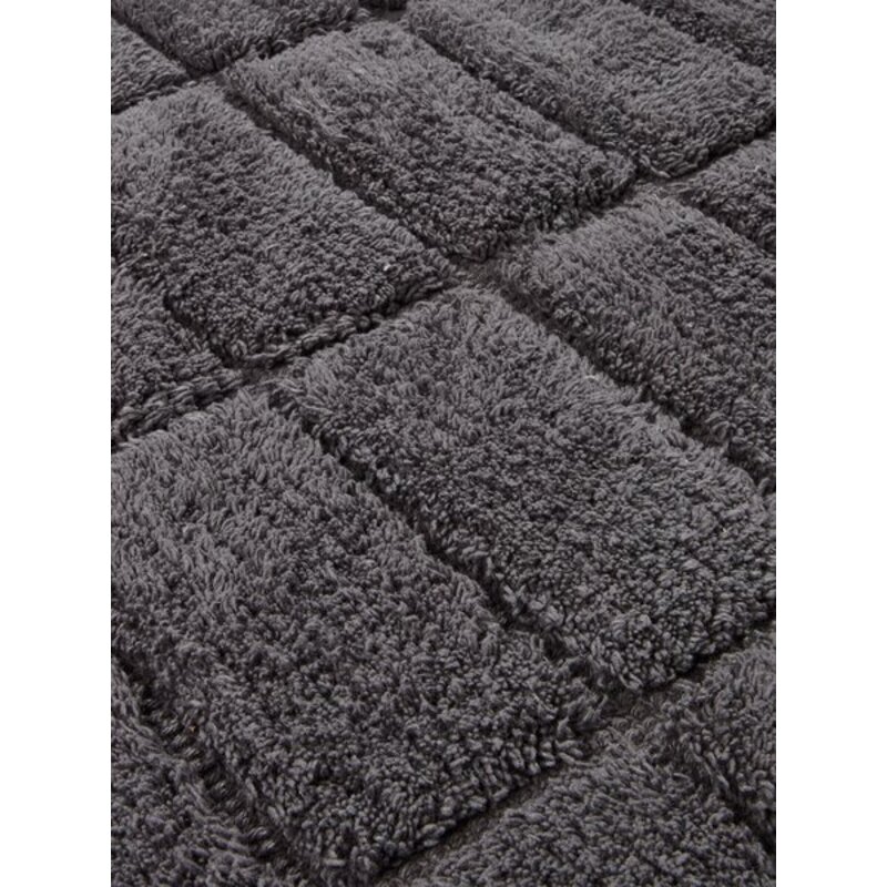 Prostirka za kupatilo HOGSTORP 50x80 antracit siva - detalj
