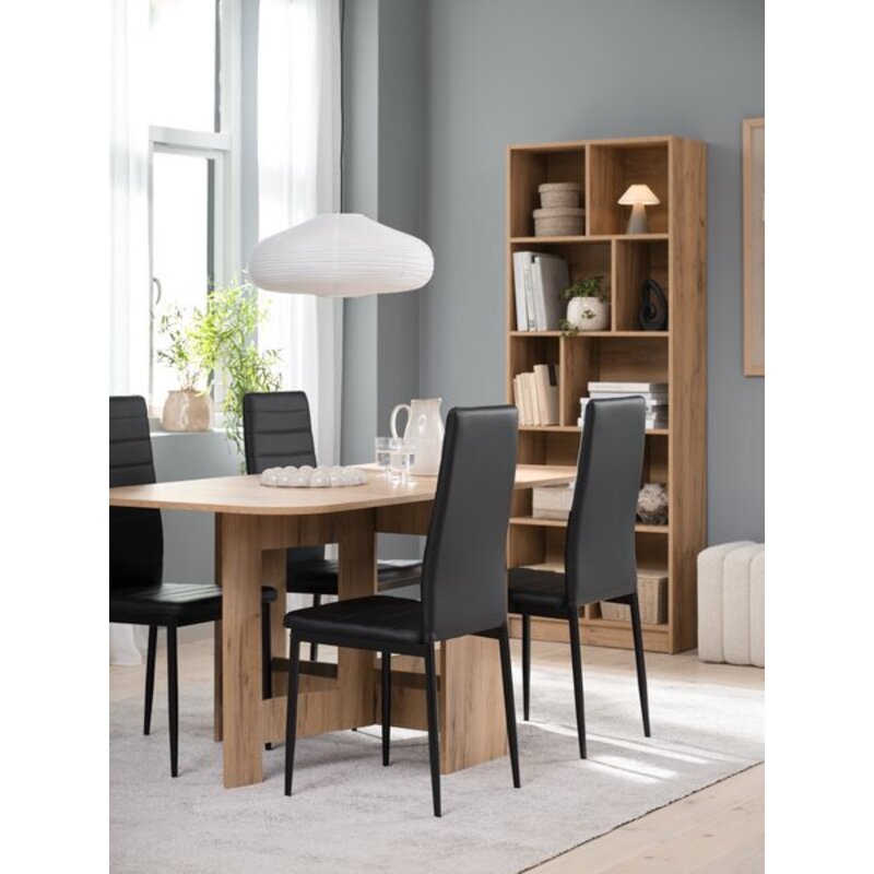 Trpezarijski sto ALLING 80x100/163 cm, topao hrast - detalj