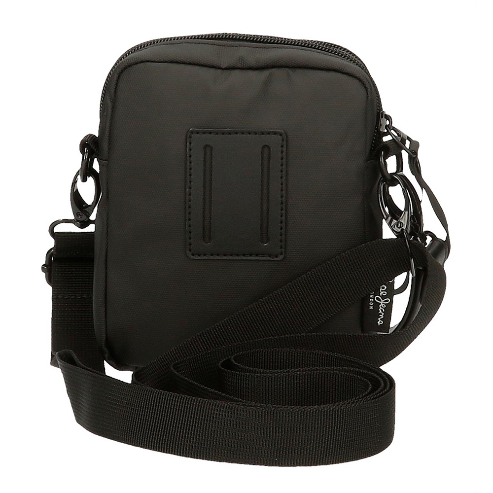 Muška torbica 15cm za rame, kaiš ili ruku Pepe Jeans Hoxton black 73451 - detalj