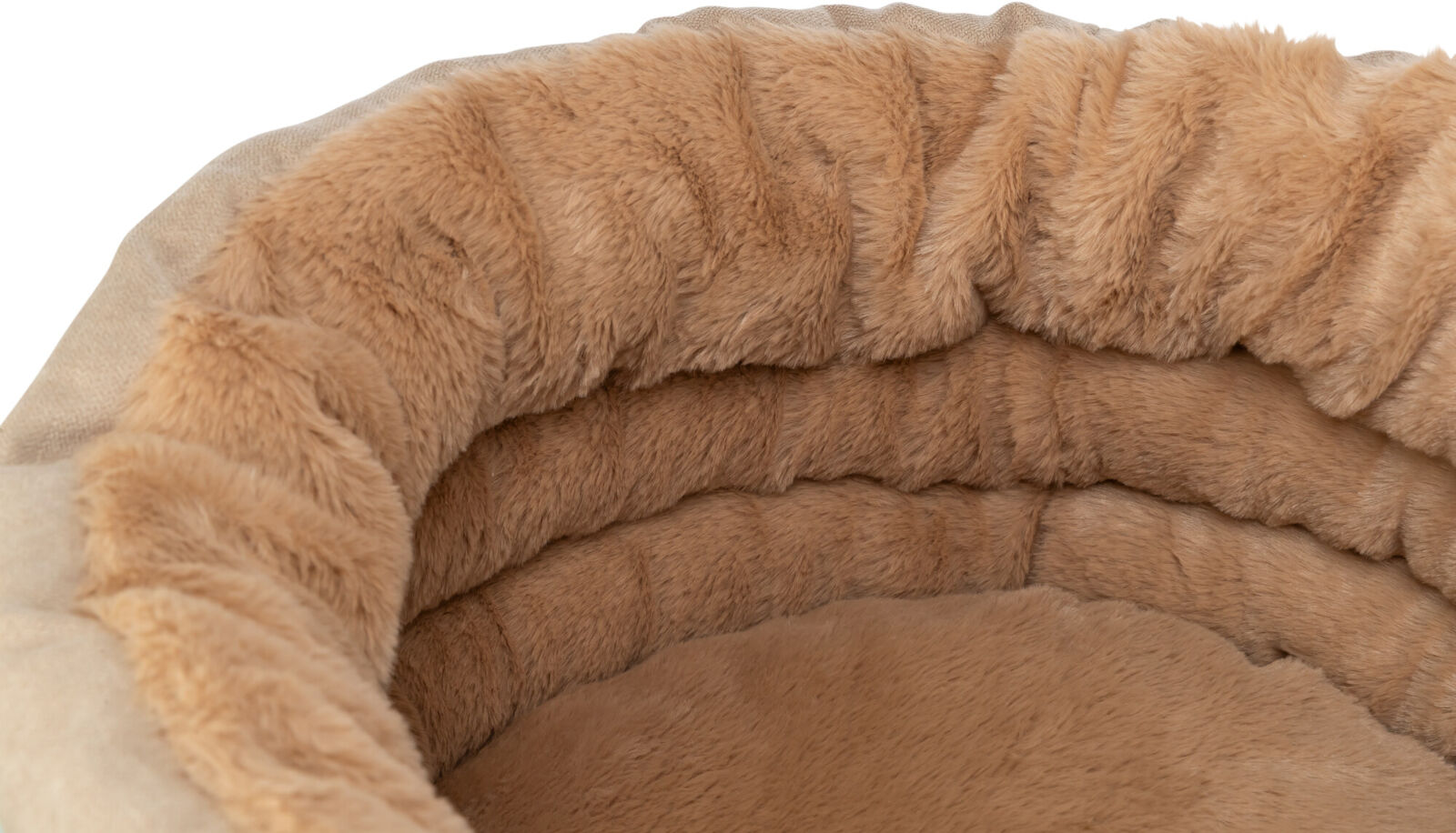 Okrugli krevet za pse 65cm Liano sand/brown TRIXIE 379854 - detalj