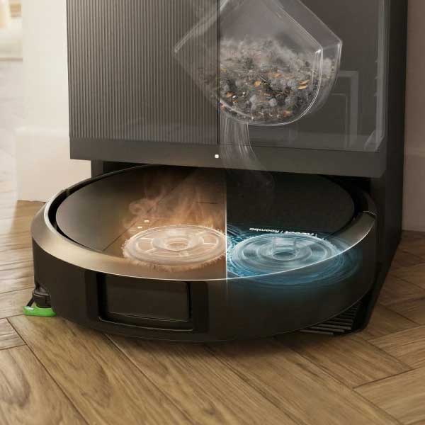 iRobot Roomba® Plus 415 Combo Robot usisivač i perač podova + AutoWash™ baza White - detalj
