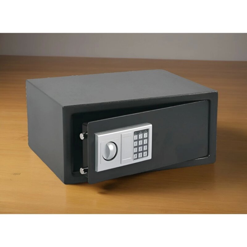 Elektronski Digitalni Sef 430x350x200mm sa Šifrom i Rezervnim Ključevima - detalj
