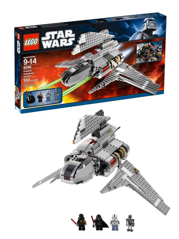 LEGO® Emperor Palpatine-s Shuttle LE8096 - detalj