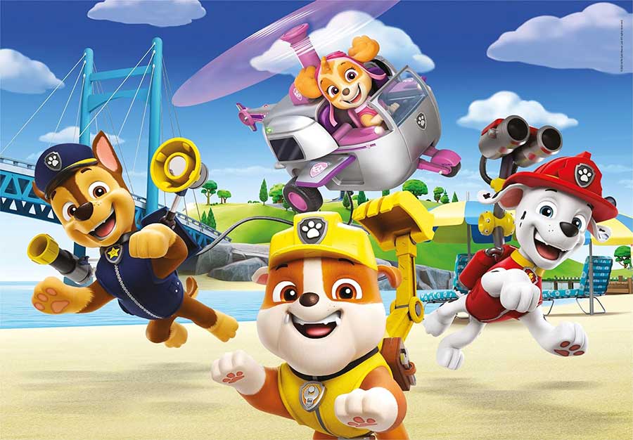 Puzzle slagalice 2x60 delova Paw Patrol Clementoni 21623 - detalj