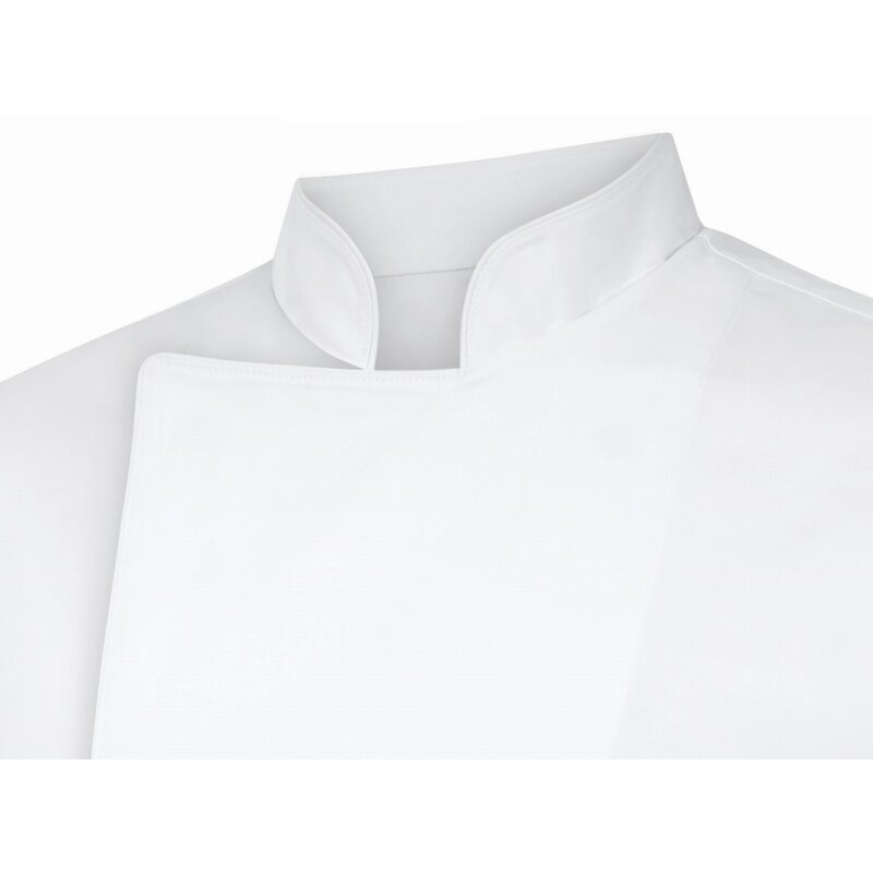 Bluza za velike kuvare dug rukav bela, veličina XXL M-Pro - detalj