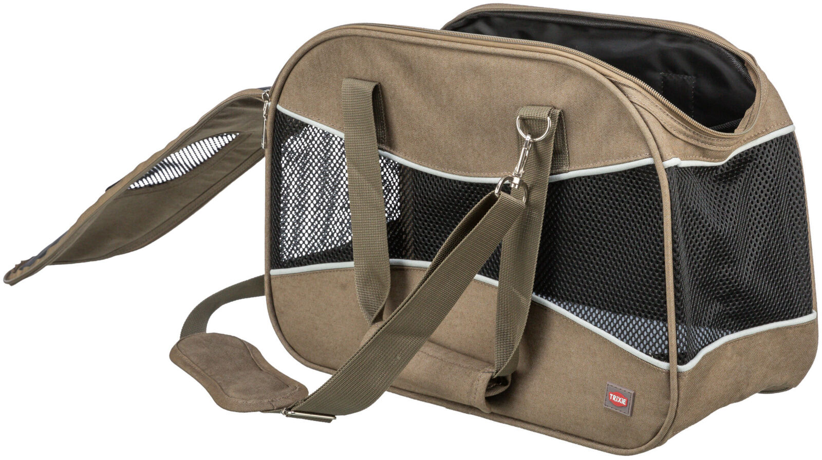 Torba za transport malih pasa i mačaka do 8kg Alison brown TRIXIE 28821 - detalj