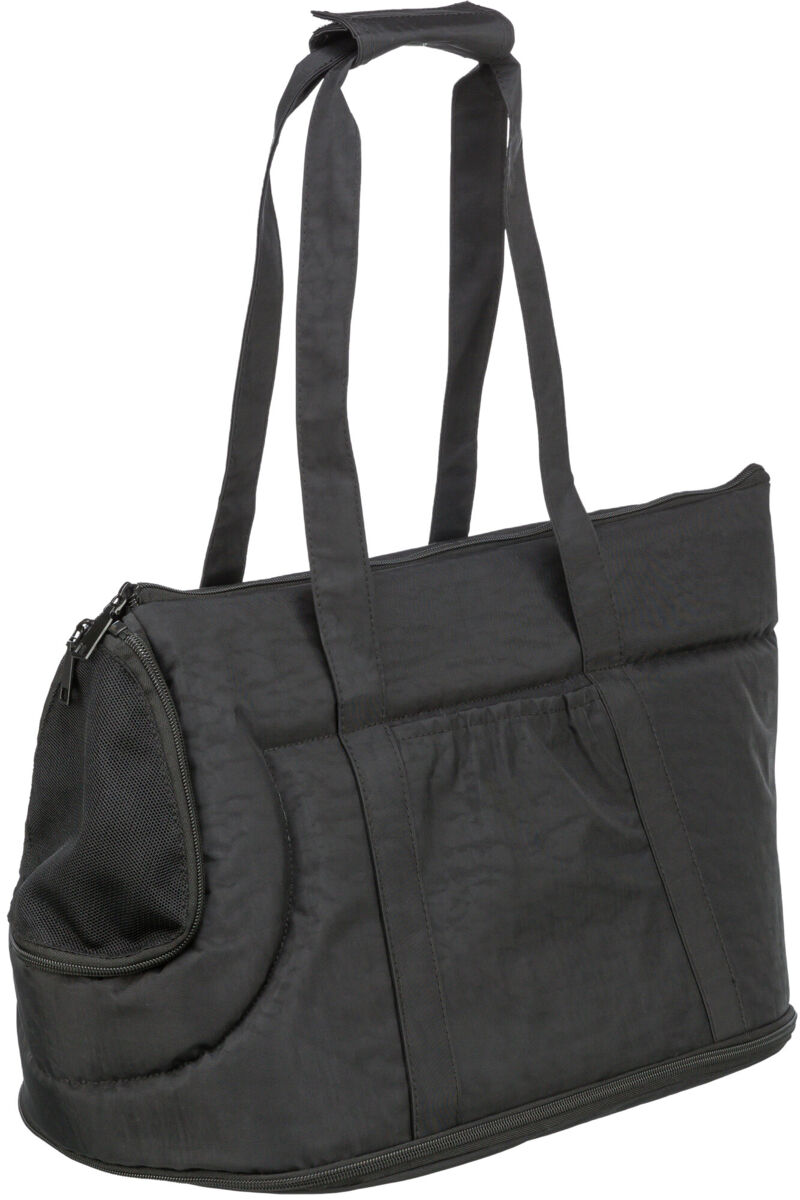 Torba za nošenje malih pasa do 7kg Riva black TRIXIE 28822 - detalj