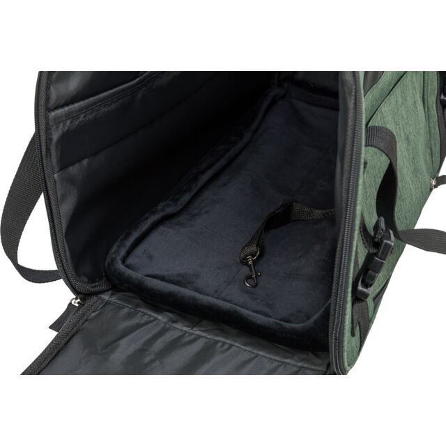 Tašna za nošenje pasa do 7kg Madison green TRIXIE 28899 - detalj