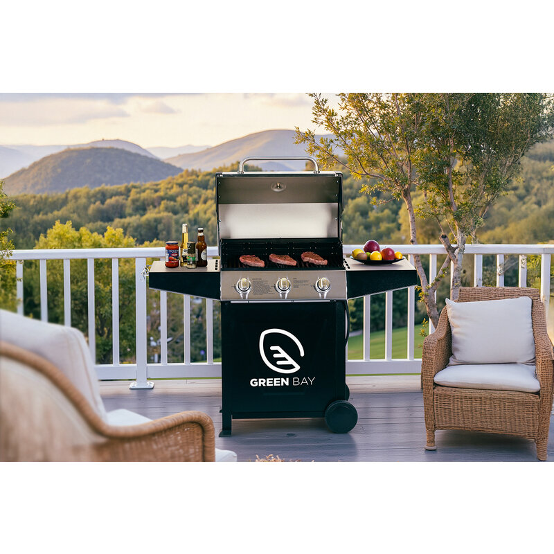 Gasni roštilj Shinerich 3+1 gorionika, 14kW - detalj