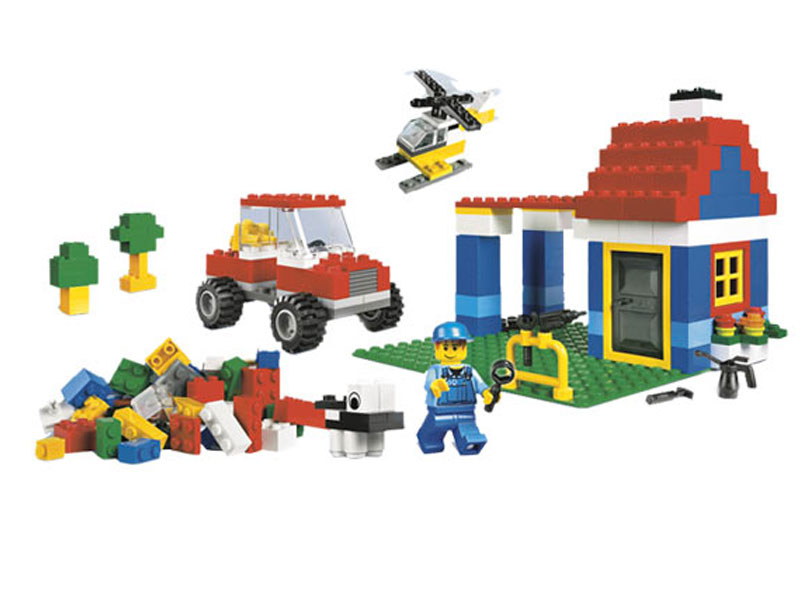 LEGO® Bricks and More Kocke - Velika Kutija Kocaka LE6166 - detalj