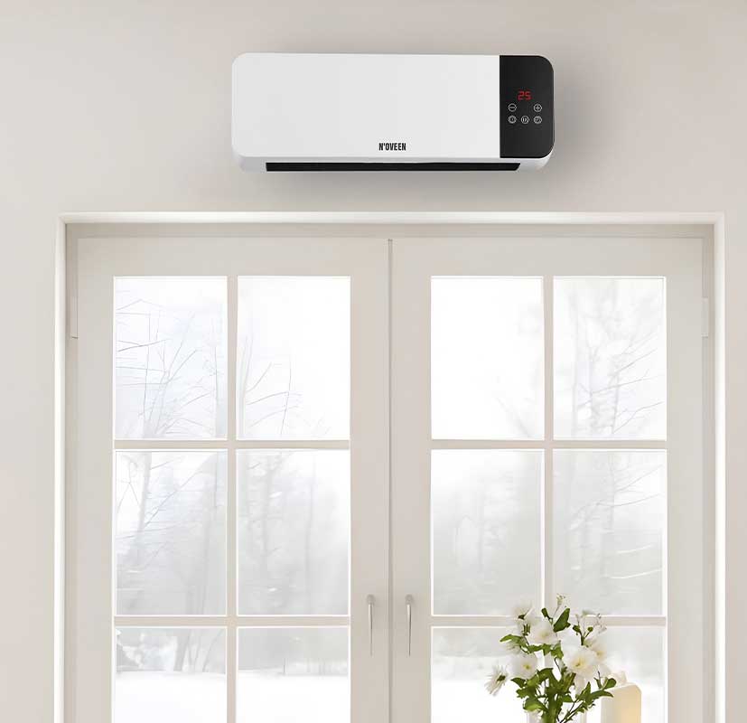 Zidna grejalica Noveen HC1200 LED 2000W Sa ventilatorom - detalj