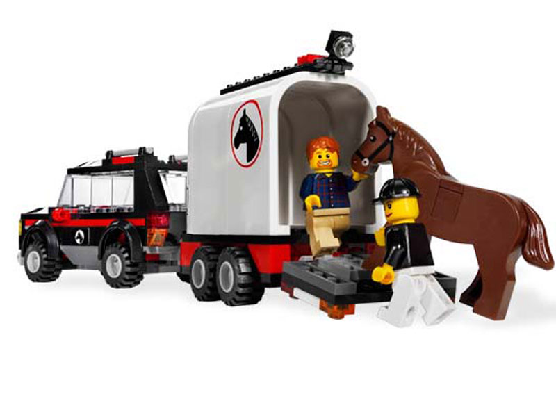 LEGO® City Džip sa prikolicom za konja LE7635 - detalj