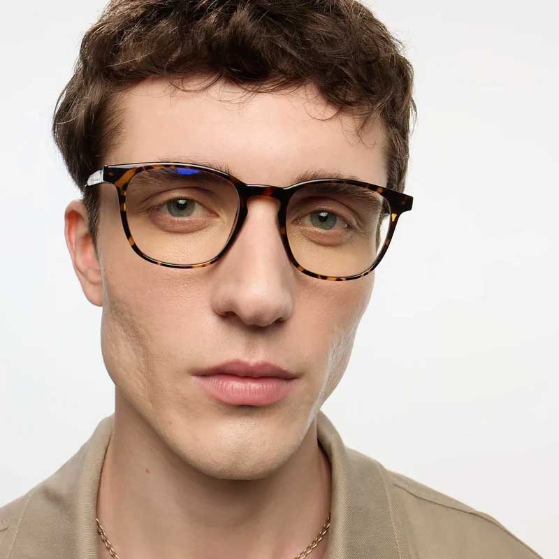 Naočare za zaštitu od plave svetlosti Barner Dalston Glossy Tortoise - detalj