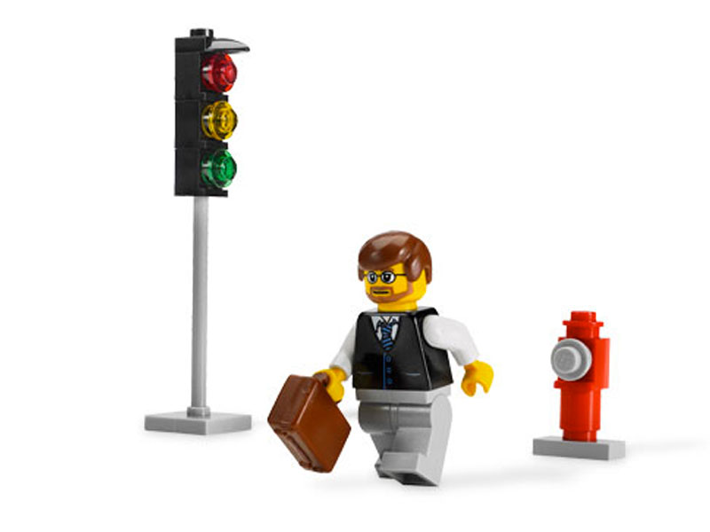 LEGO® City Minifigure Collection LE8401 - detalj