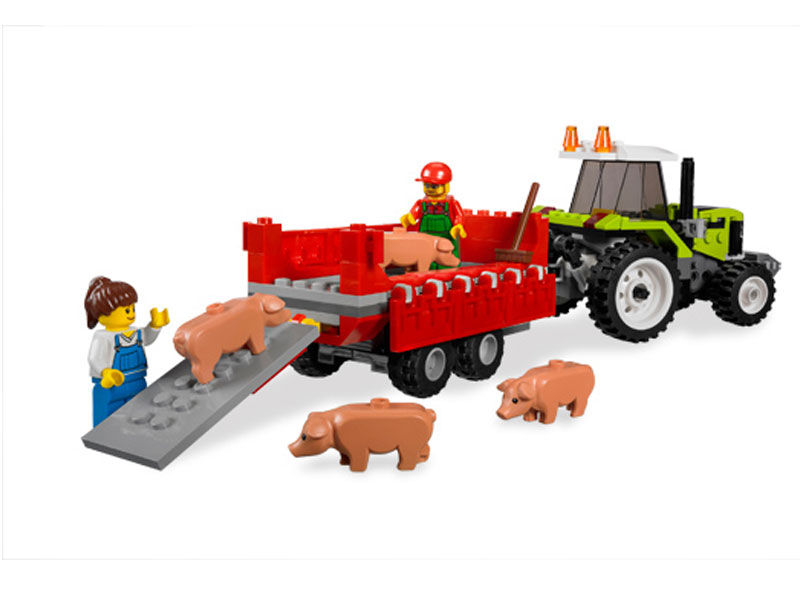 LEGO® City Pig Farm & Tractor LE7684 - detalj