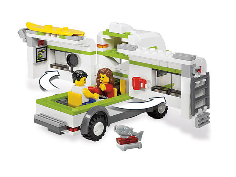 LEGO® City Kamper LE7639 - detalj