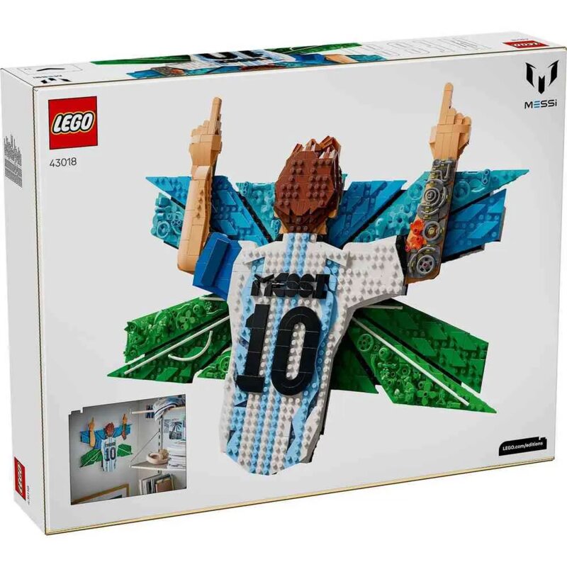 LEGO® Lionel Messi – Celebration (43018) 3D zidna slika - detalj