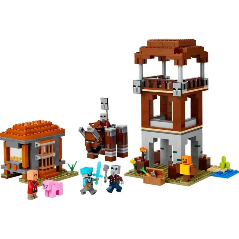 LEGO Minecraft Predstraža pilidžera i ravadžer 21278 - detalj