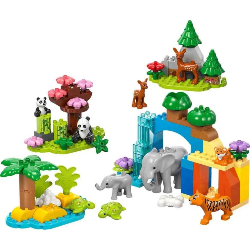 LEGO® DUPLO Town Porodice divljih životinja 3-u-1 10446 - detalj