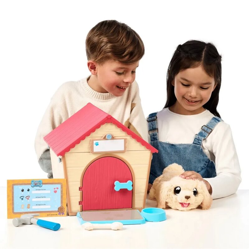 Little Live Pets Kućica za Štenca – Interaktivna Plišana Igračka - detalj