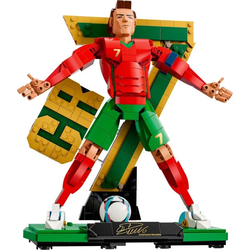 LEGO® Editions Cristiano Ronaldo – Fudbalska legenda (43016) - detalj